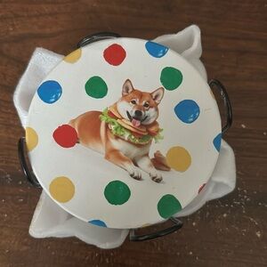 Ceramic coasters